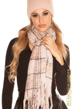 Fular Kalameea Pink - Magazin online haine de dama Fashion