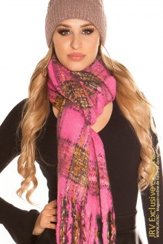 Fular Kalameea Fuchsia - Magazin online haine de dama Fashion