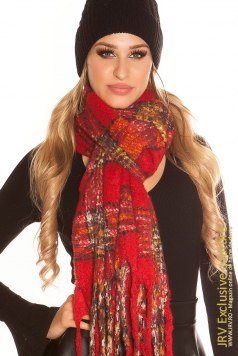Fular Kalameea Red - Magazin online haine de dama Fashion