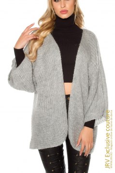 Cardigan Kateryna Grey - Magazin online haine de dama Fashion