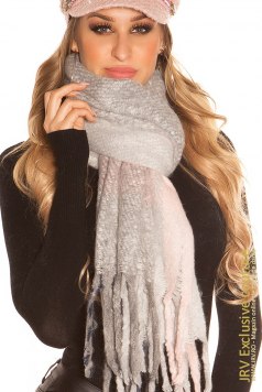 Fular Adelyde Grey - Magazin online haine de dama Fashion