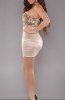 ROCHII DIN PAIETE - Rochie de club Elva Animal Print