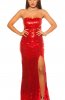 ROCHII DE SEARA - Rochie eleganta cu paiete Joly Red