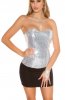 BLUZE - Top Glam Silver