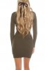 ROCHII TRICOT - Rochie tricot Darina Khaki
