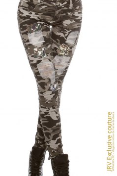 Blugi Army Chic - Magazin online haine de dama Fashion