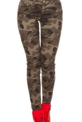 Blugi Vika Army din Colectia de PANTALONI / BLUGI