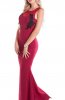 ROCHII DE SEARA - Rochie eleganta Abela Bordeaux