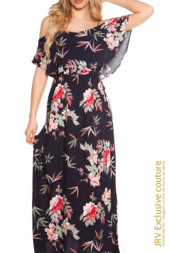 Rochie de zi Richelle Dark Blue - Magazin online haine de dama Fashion