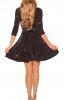 ROCHII ELEGANTE - Rochie eleganta cu glitter Tamyra Black-Silver