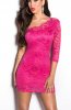 ROCHII ELEGANTE - Rochie dantela Lyra Fuchsia