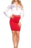 FUSTE - Fusta Ariella Red