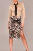 FUSTE - Fusta Karina Animal Print