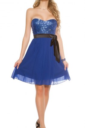 Rochie baby doll Camelia Blue din Colectia de ROCHII ELEGANTE