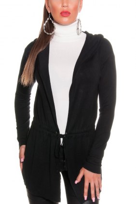 Cardigan Sima Black din Colectia de SCOASE DIN STOC