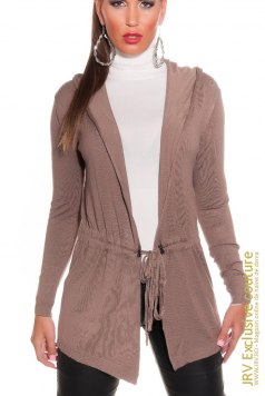 Cardigan Sima Cappuccino - Magazin online haine de dama Fashion