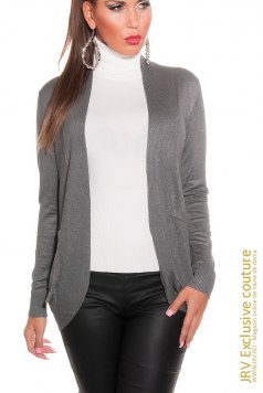Cardigan Donna Grey - Magazin online haine de dama Fashion