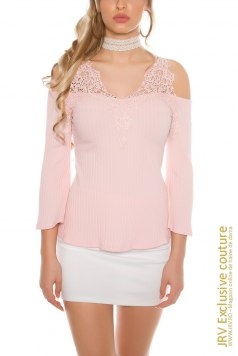 Bluza Aileen Antique Pink - Magazin online haine de dama Fashion