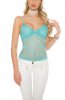 BLUZE - Top Victoria Turquoise