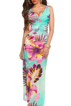 Rochie de zi Larry Pink din Colectia de SCOASE DIN STOC