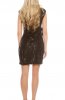 ROCHII ELEGANTE - Rochie eleganta cu glitter Annya Black