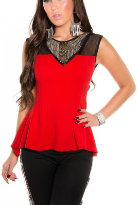 Top Vera Red din Colectia de SCOASE DIN STOC