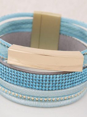 Bratara Enam Blue din Colectia de bratari JRV.ro