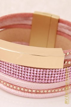 Bratara Enam Pink - Magazin online haine de dama Fashion