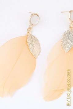 Cercei Ada Light Orange - Magazin online haine de dama Fashion
