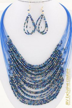 Set Ameena Blue - Magazin online haine de dama Fashion