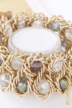 Bratara Abya White-Gray - Magazin online haine de dama Fashion
