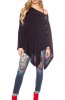 CARDIGANE / PONCHO - Poncho Rylan Dark Blue