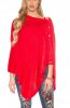 CARDIGANE / PONCHO - Poncho Rylan Red