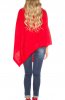 CARDIGANE / PONCHO - Poncho Rylan Red