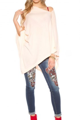 Poncho Rylan Pink din Colectia de CARDIGANE / PONCHO