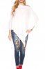 CARDIGANE / PONCHO - Poncho Rylan White