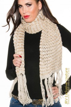 Fular Anays Beige - Magazin online haine de dama Fashion