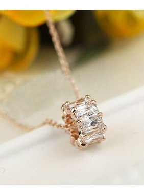 Colier Crystal Transparent din Colectia de coliere JRV.ro