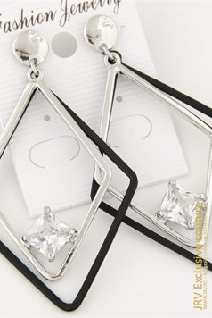 Cercei Adah Silver - Magazin online haine de dama Fashion