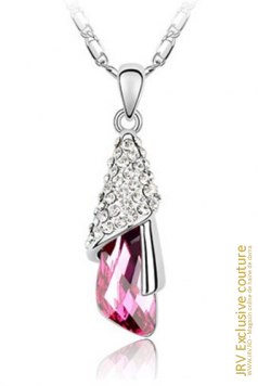 Colier Agnes Fuchsia - Magazin online haine de dama Fashion