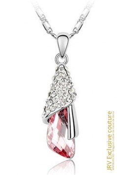 Colier Agnes Pink - Magazin online haine de dama Fashion