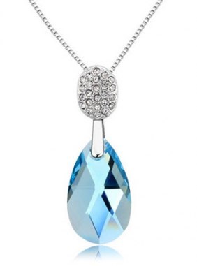 Colier Renee Aquamarine din Colectia de coliere JRV.ro