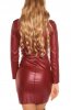 ROCHII DIN PIELE - Rochie Estelle Bordeaux