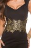 ROCHII ELEGANTE - Rochie eleganta cu broderie Elya Black