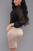 FUSTE - Fusta Judith Beige