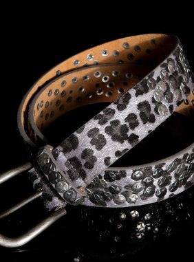 Curea Leo Look Grey din Colectia de centuri / curele JRV.ro