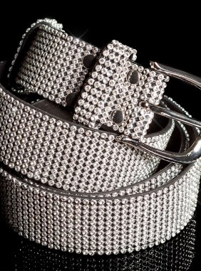 Curea Yfe Black-Silver din Colectia de centuri / curele JRV.ro