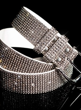 Curea Yfe White-Black din Colectia de centuri / curele JRV.ro
