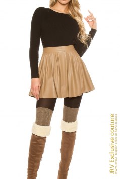 Fusta Tapiwa Cappuccino - Magazin online haine de dama Fashion