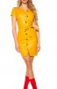 ROCHII DIN PIELE - Rochie din piele Analys Mustard